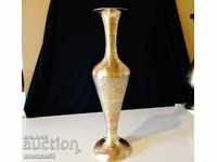 Bronze vase, cell enamel 34 cm.