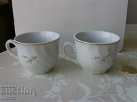 2 Cups Bg porcelain