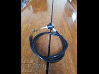 Old car antenna cable