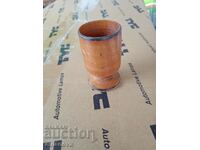 Small wooden cup