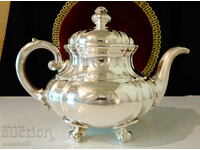 Kettle, jug WMF, silver-plated porcelain, baroque.