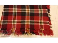 An authentic Rhodope woolen blanket