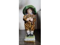 Antique Italian porcelain figure of the Capodimont boy