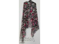 Large colorful women's scarf