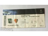 Football ticket Ludogorets-Basel 2013 SHL