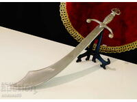 Ιταλικό scimitar, σπαθί, ιππείς, σήμανση.