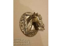pewter horse head