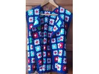 Corset de lână pentru femei tricotat manual, mozaic(e)