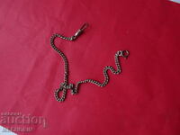 VERY OLD KUSTEC CHAIN POCKET WATCH 9